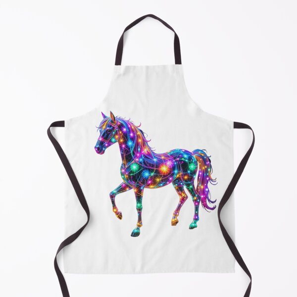 Item preview, Colorful Glowing Horse designed and sold by GloriousArtSKD.