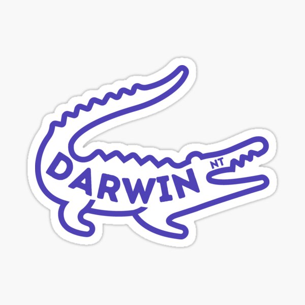 Vista previa del artículo con la obra «Darwin 7», diseñado y vendido por Top End Stickers.