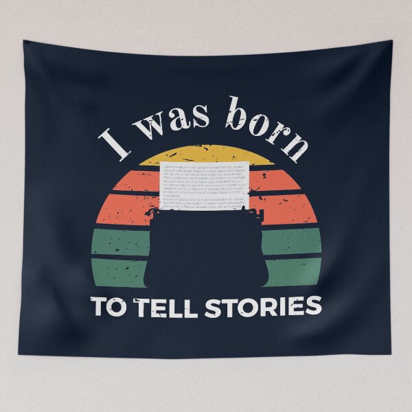 Item preview, I Was Born To Tell Stories II designed and sold by Lemon Pepper.
