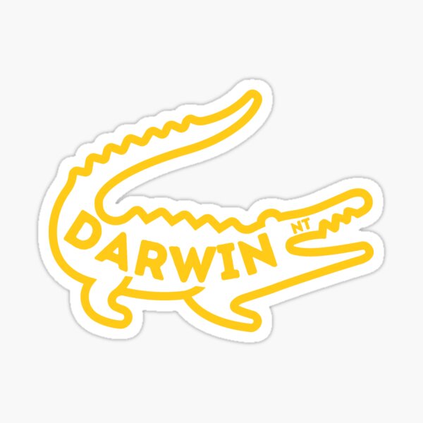 Vista previa del artículo con la obra «Darwin 8», diseñado y vendido por Top End Stickers.