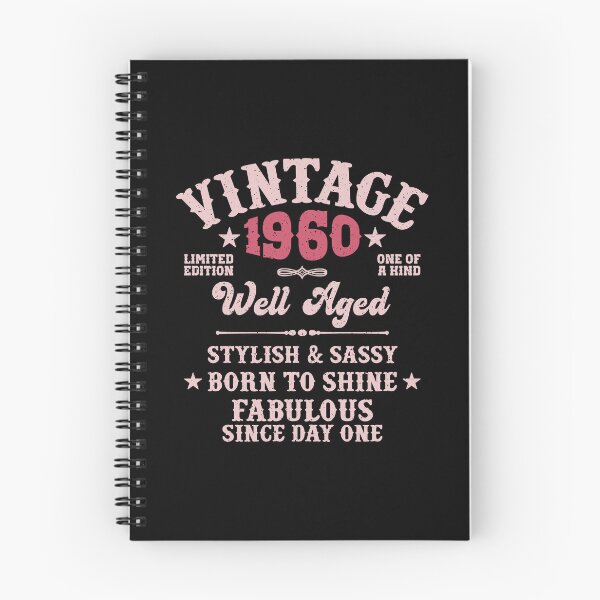 Item preview, 65th Birthday Vintage 1960 Well Aged 65 Years For Her designed and sold by eclecTEEq.