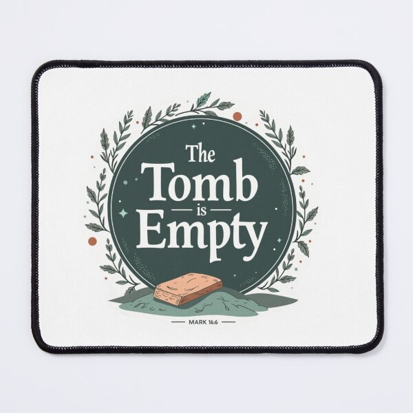 Item preview, The Tomb is Empty – Mark 16:6 Resurrection Miracle & Divine Victory designed and sold by ebocraft.