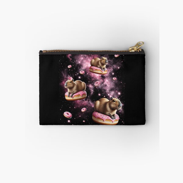 Item preview, Capybara Riding Donut Space Galaxy Capybara Lover designed and sold by Kimberley King Art  King Art.