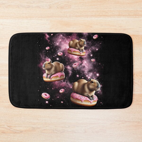 Item preview, Capybara Riding Donut Space Galaxy Capybara Lover designed and sold by Kimberley King Art  King Art.