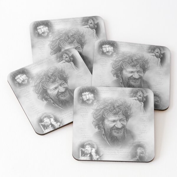 Item preview, Luke Kelly Pencil Portrait – Hand-Drawn The Dubliners Folk Music Legend Sketch Art Print designed and sold by ConorKeeganArt.