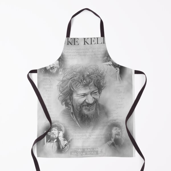 Item preview, Luke Kelly Pencil Portrait – Hand-Drawn The Dubliners Folk Music Legend Sketch Art Print designed and sold by ConorKeeganArt.