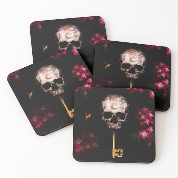 Item preview, Key to the Unknown: Surreal Skull and Key Concept Art designed and sold by seamless.