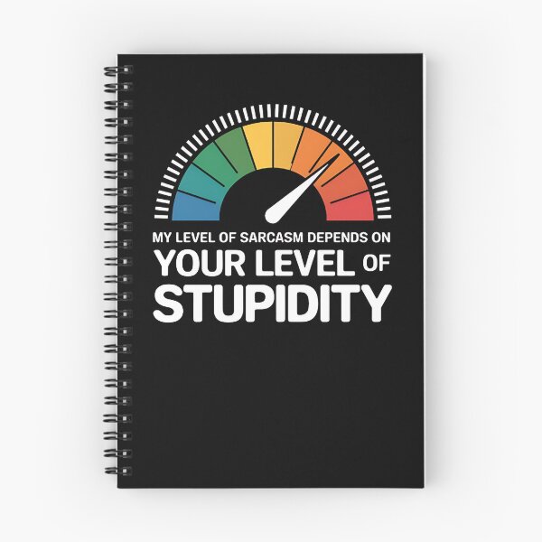 Item preview, Sarcastic Overload – Funny Humor Meter  designed and sold by Evolved Ape.