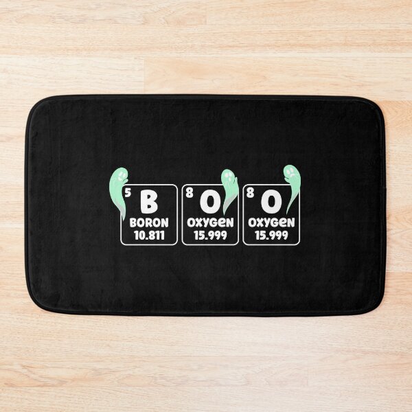 Item preview, BOO – Funny Periodic Table Chemistry Halloween Pun Gift designed and sold by StemMerch247.
