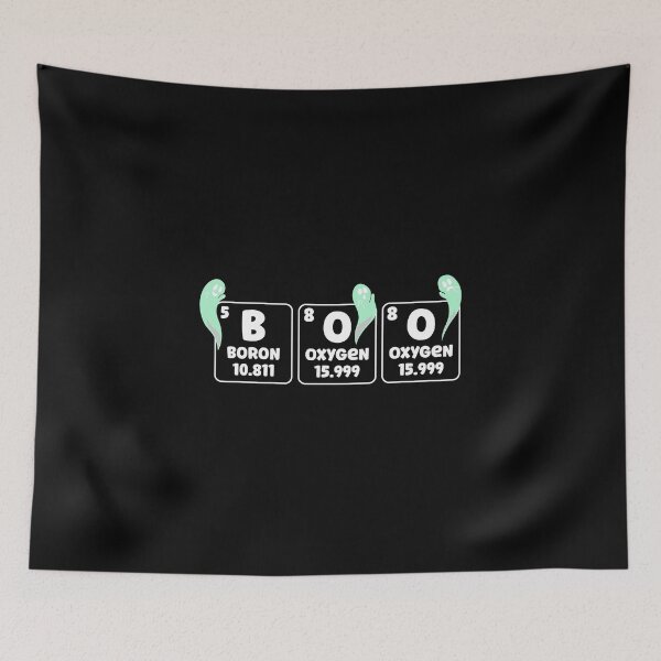Item preview, BOO – Funny Periodic Table Chemistry Halloween Pun Gift designed and sold by StemMerch247.