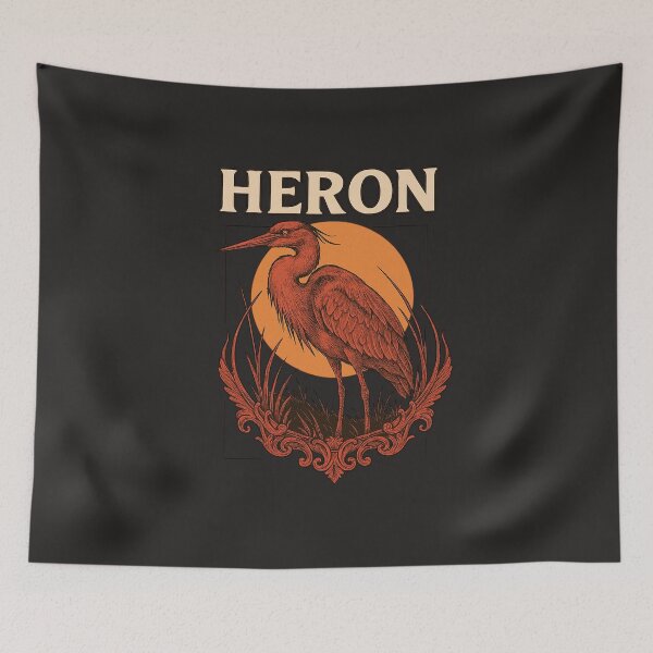 Item preview, Heron - Artwork designed and sold by Vlek.