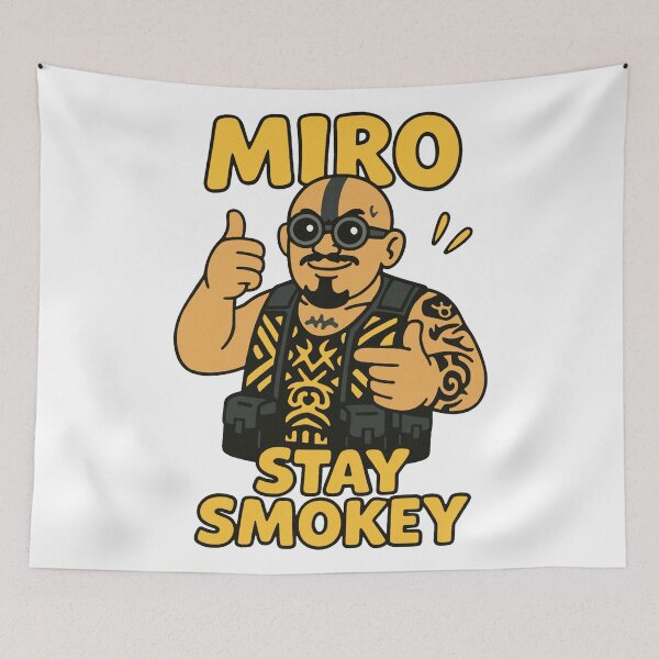 Item preview, Miro - Stay Smokey designed and sold by zzz888.