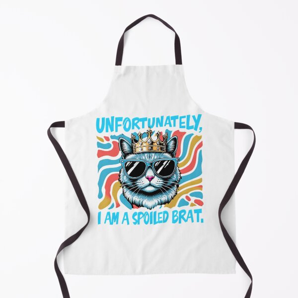 Item preview, "Unfortunately, I Am a Spoiled Brat" – Funny Cat with Sunglasses Design designed and sold by THETEEHEEPARTY.