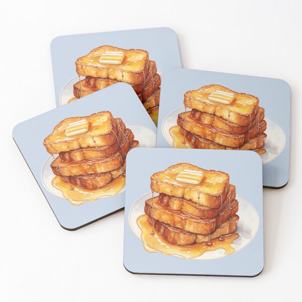 Item preview, French Toast with Butter and Honey designed and sold by Alicia Chee.