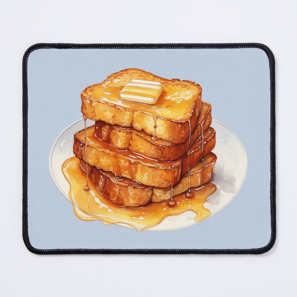 Item preview, French Toast with Butter and Honey designed and sold by Alicia Chee.