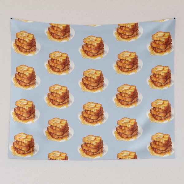 Item preview, French Toast with Butter and Honey designed and sold by Alicia Chee.