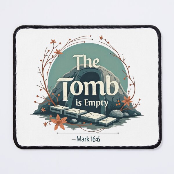 Item preview, The Tomb is Empty – Mark 16:6 Resurrection Miracle & Divine Victory designed and sold by ebocraft.
