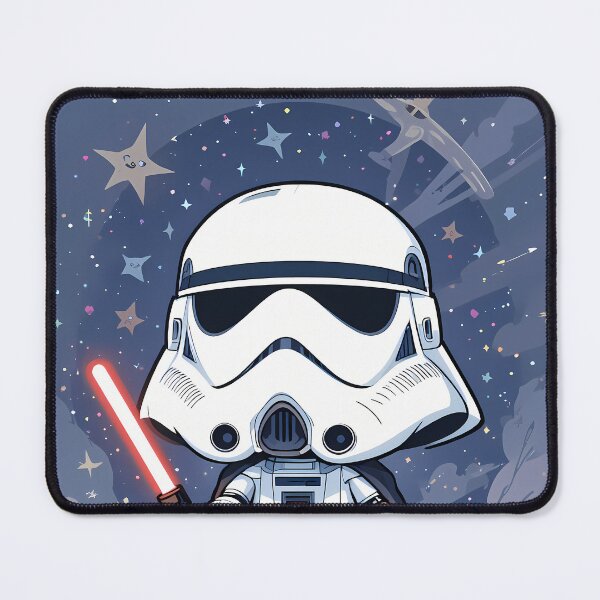 Item preview, Warrior Cartoon Star Wars Soldier Illustration Merch Vibes designed and sold by ART ATTACK ZONE.