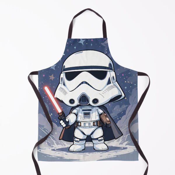 Item preview, Warrior Cartoon Star Wars Soldier Illustration Merch Vibes designed and sold by ART ATTACK ZONE.