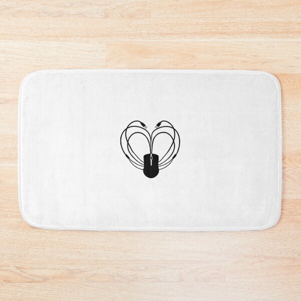 Item preview, Digital Heart – Geek Love in the Shape of a Mouse and Cables designed and sold by StormArte.