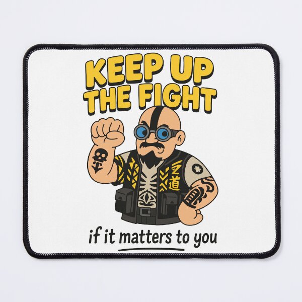 Item preview, Keep Up The Fight - Miro Motivation designed and sold by zzz888.