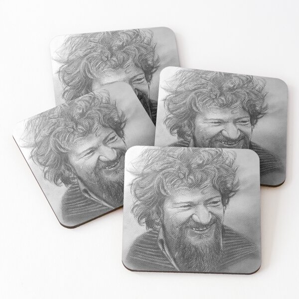 Item preview, Luke Kelly Pencil Portrait – Hand-Drawn The Dubliners Folk Music Legend Sketch Art Print designed and sold by ConorKeeganArt.