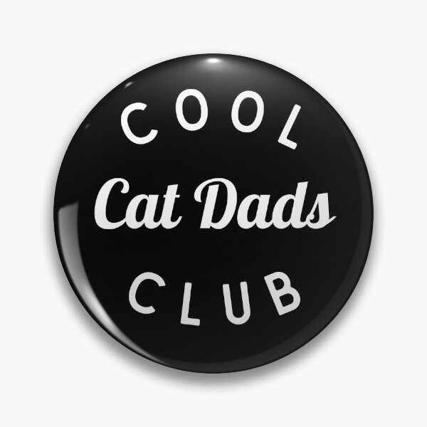 Item preview, Cool Cat Dads Club Shirt, Cat Father Shirt designed and sold by Sleepy Cat Design.