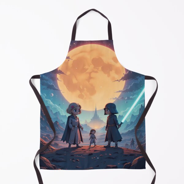 Item preview, Cute Cartoon Star Wars Boy Girl Merch Vibes designed and sold by ART ATTACK ZONE.