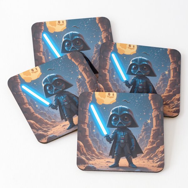 Item preview, Darth Vader Pixar Cartoon Star Wars Vibes designed and sold by ART ATTACK ZONE.