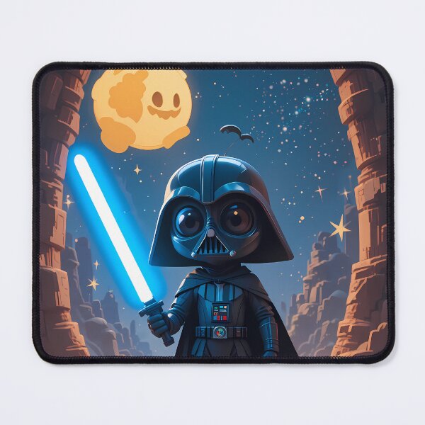 Item preview, Darth Vader Pixar Cartoon Star Wars Vibes designed and sold by ART ATTACK ZONE.