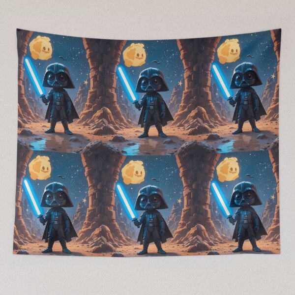 Item preview, Darth Vader Pixar Cartoon Star Wars Vibes designed and sold by ART ATTACK ZONE.
