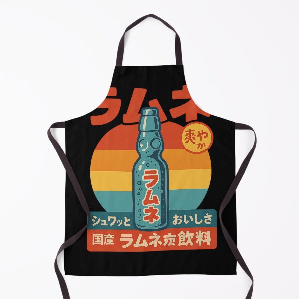 Item preview, Retro Ramune Soda – Japanese Vintage Drink Design designed and sold by Kampendesigns.