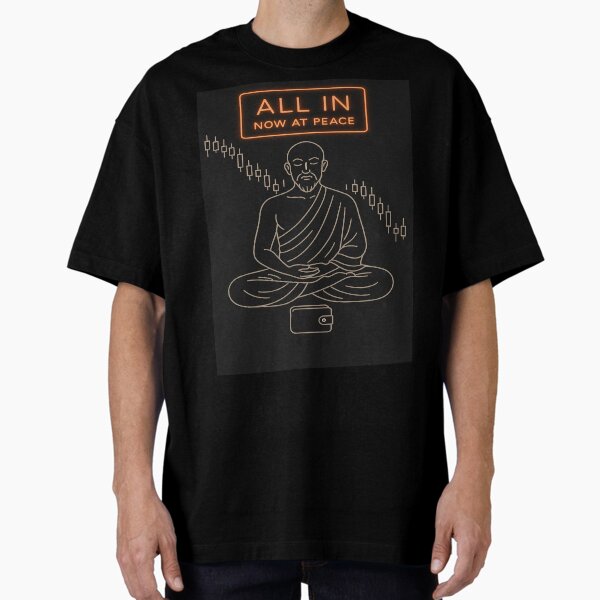 Item preview, ALL IN – NOW AT PEACE – Crypto Zen designed and sold by Alibiclothing.