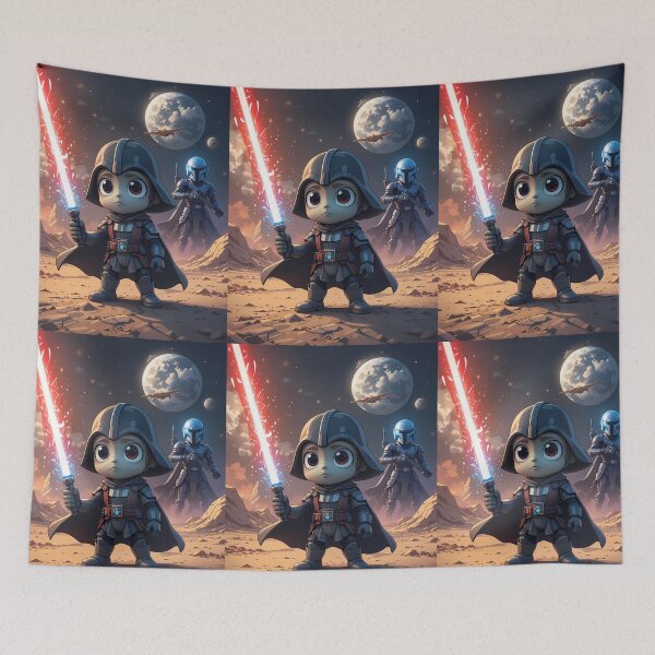 Item preview, Zombie Cartoon Star Wars Fun Illustration Merch Vibes designed and sold by ART ATTACK ZONE.