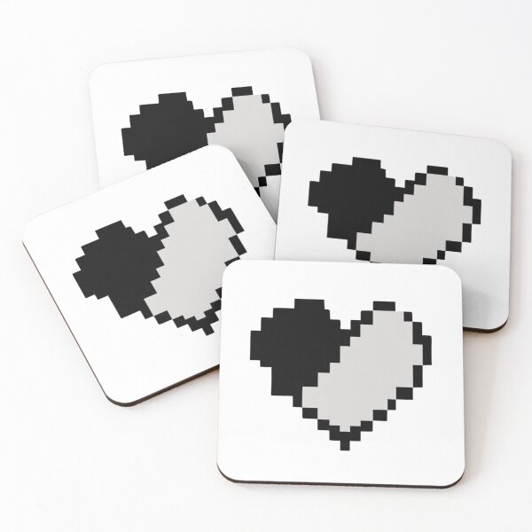 Item preview, Pixelated Heart – Retro Love for Gamers and Romantics designed and sold by StormArte.