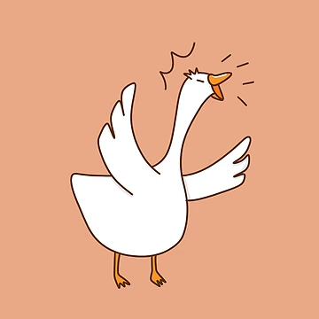 Artwork thumbnail, Angry goose by Ribbin sri
