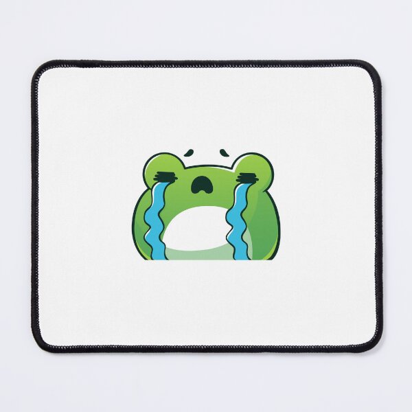 Item preview, Crying Kawaii Frog – Sad Cartoon Frog  designed and sold by modyrn.