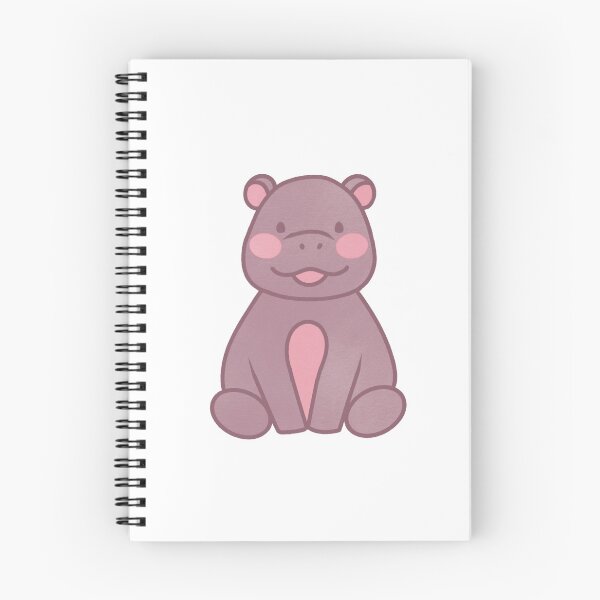 Item preview, cute baby hippo designed and sold by winterpumpkin.