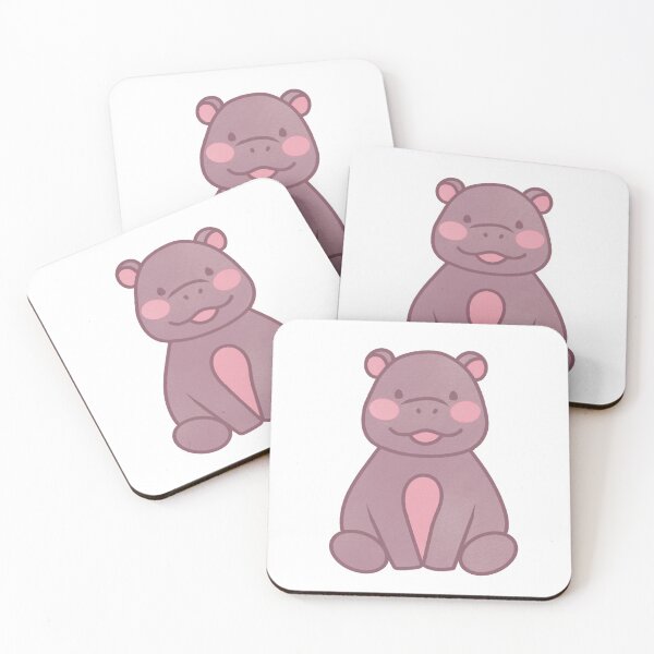 Item preview, cute baby hippo designed and sold by winterpumpkin.