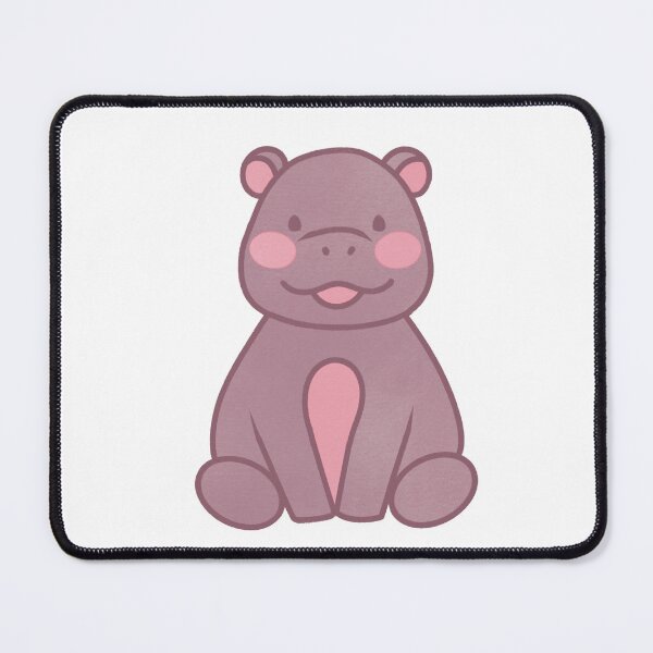 Item preview, cute baby hippo designed and sold by winterpumpkin.