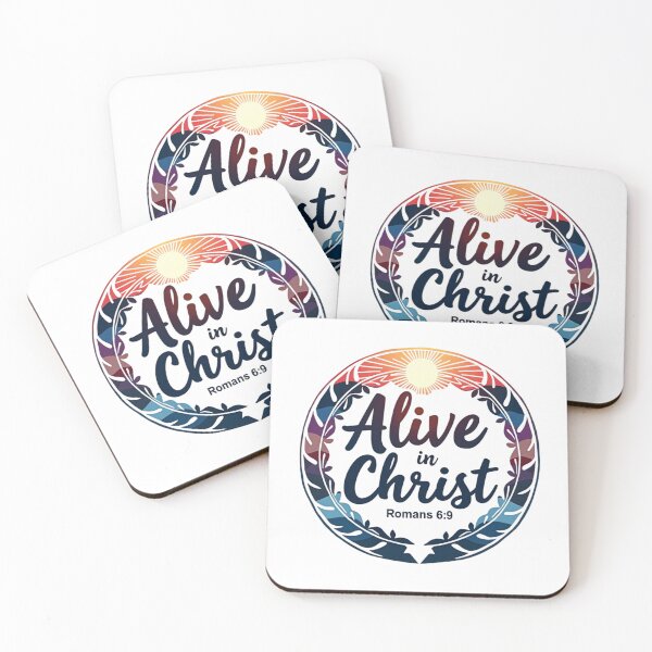 Item preview, Alive in Christ – Romans 6:9 Eternal Life & Resurrection Glory Design designed and sold by ebocraft.