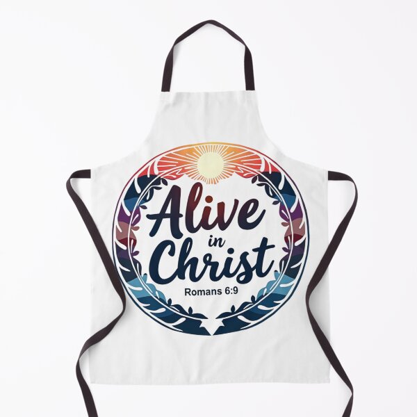 Item preview, Alive in Christ – Romans 6:9 Eternal Life & Resurrection Glory Design designed and sold by ebocraft.