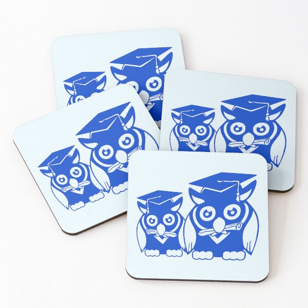 Item preview, 2 Owls Graduation Party College Student Two Team designed and sold by shirt-o-mat.