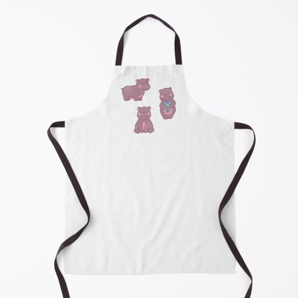 Item preview, three cute baby hippos designed and sold by winterpumpkin.