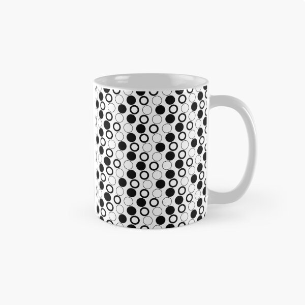 Item preview, Monochrome Circles Geometric Pattern designed and sold by Mint + Midnight.