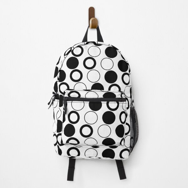 Item preview, Monochrome Circles Geometric Pattern designed and sold by Mint + Midnight.