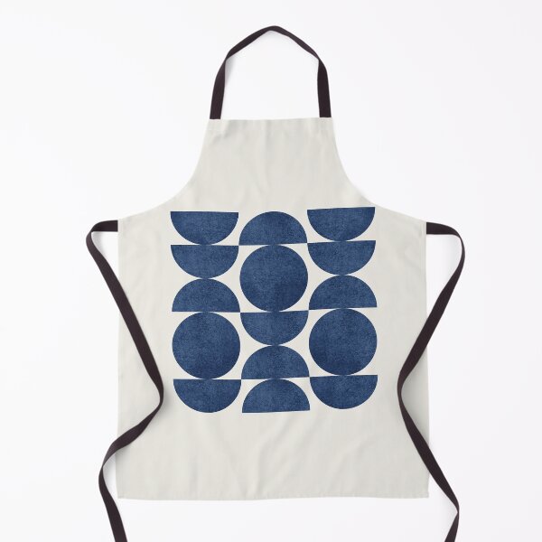 Item preview, Blue Navy Retro Scandinavian designed and sold by moonlightprint.