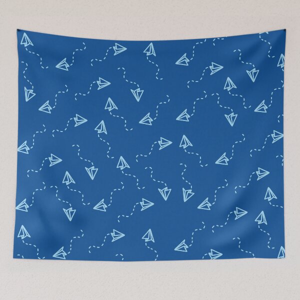 Item preview, Blue Aeroplanes Paper Pattern for Dreamers designed and sold by Klaudesign.