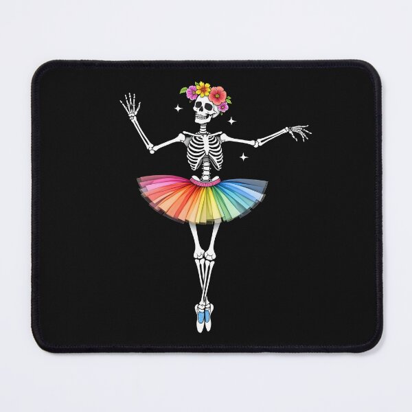 Item preview, Funny Dancing Skeleton Ballerina Dancer Ballet Women Girls designed and sold by clothesy7.