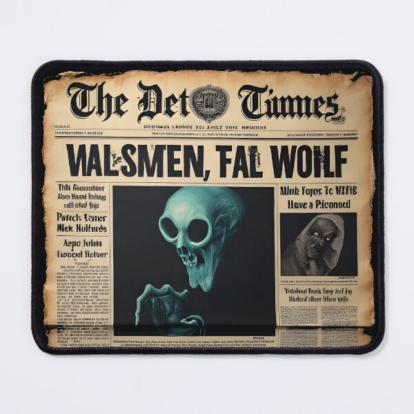 Item preview, scary news designed and sold by aliraweb.